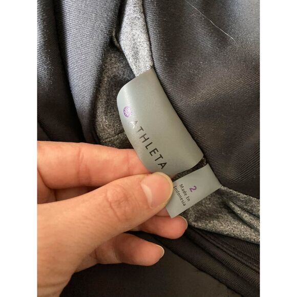 Athleta | Soft Grey Joggers with Pockets | Size 2 - Picture 3 of 3